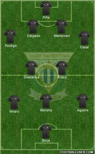 C.D. Leganés S.A.D. Formation 2014