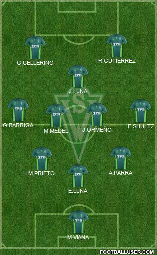 CD Santiago Wanderers S.A.D.P. Formation 2014