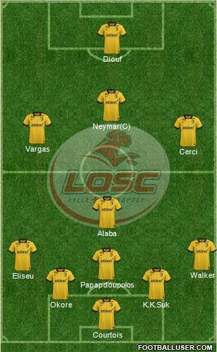 LOSC Lille Métropole Formation 2014