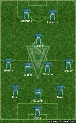 CD Santiago Wanderers S.A.D.P. Formation 2014