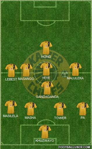 Kaizer Chiefs Formation 2014