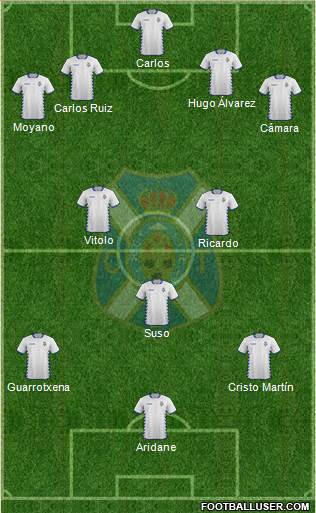 C.D. Tenerife S.A.D. Formation 2014