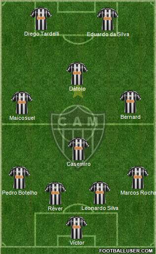 C Atlético Mineiro Formation 2014