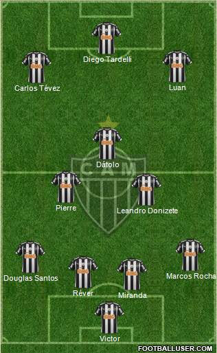 C Atlético Mineiro Formation 2014