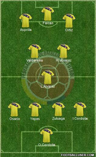 Colombia Formation 2014