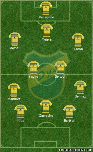 Defensa y Justicia Formation 2014