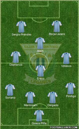 C.D. Leganés S.A.D. Formation 2014