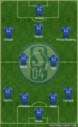 FC Schalke 04 Formation 2014