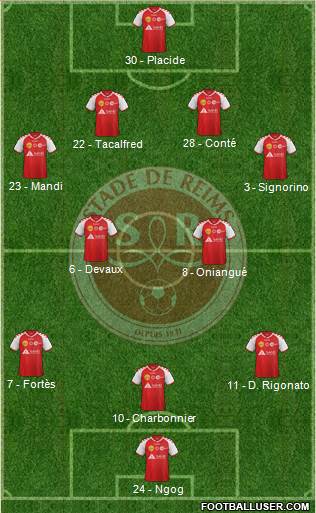 Stade de Reims Formation 2014