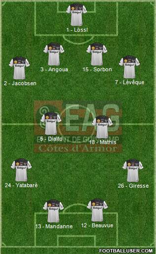 En Avant de Guingamp Formation 2014