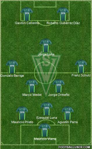 CD Santiago Wanderers S.A.D.P. Formation 2014