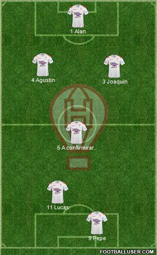 Huracán Formation 2014