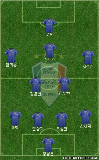 Suwon Samsung Blue Wings Formation 2014