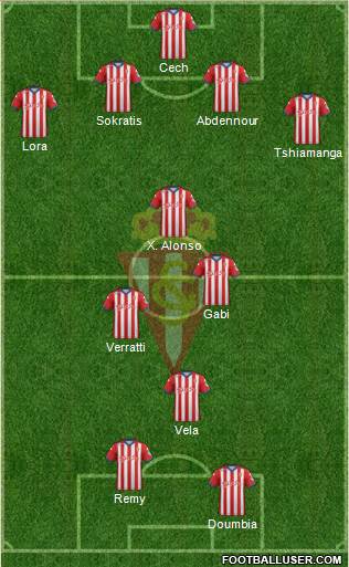 Real Sporting S.A.D. Formation 2014