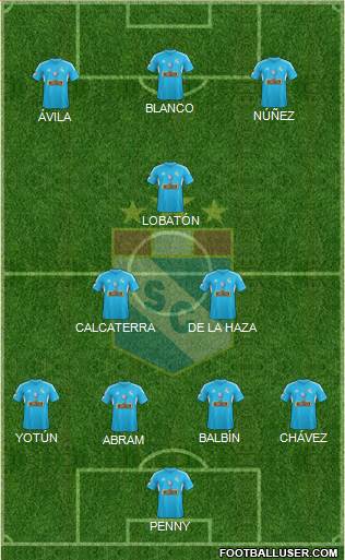 C Sporting Cristal S.A. Formation 2014