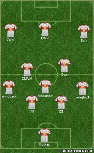 New York Red Bulls Formation 2014