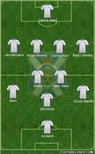 C.D. Tenerife S.A.D. Formation 2014