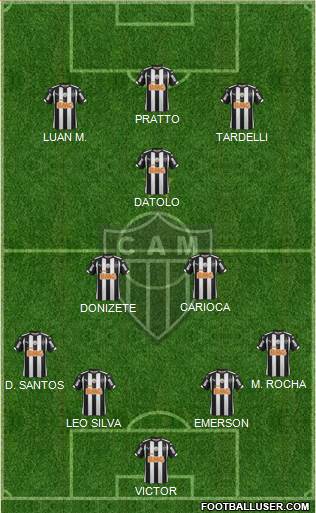 C Atlético Mineiro Formation 2014