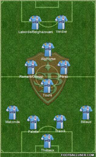 Stade Brestois 29 Formation 2014