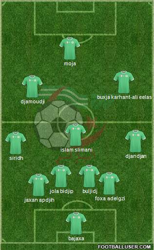 Algeria Formation 2014