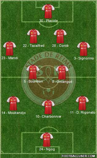 Stade de Reims Formation 2014