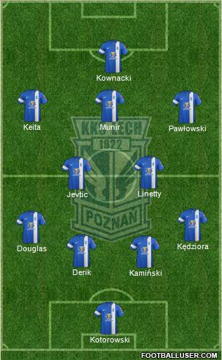 Lech Poznan Formation 2014