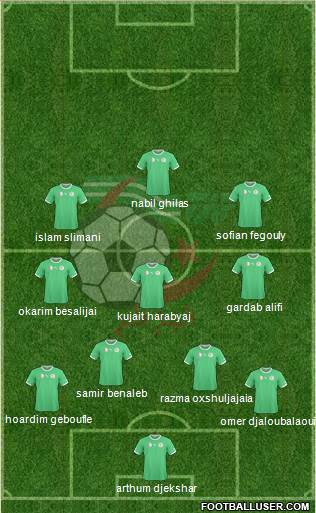 Algeria Formation 2014