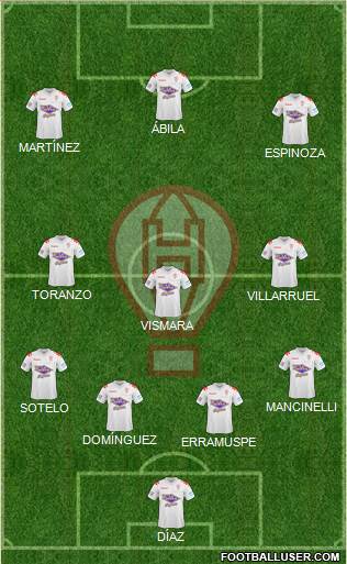 Huracán Formation 2014