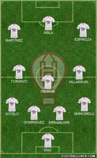 Huracán Formation 2014