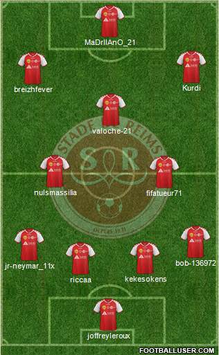 Stade de Reims Formation 2014