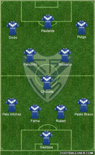 Vélez Sarsfield Formation 2014