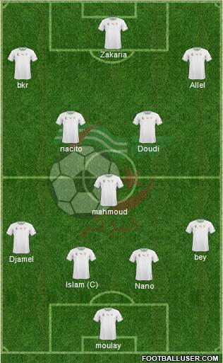 Algeria Formation 2014