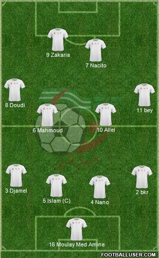 Algeria Formation 2014