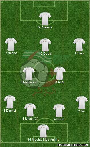 Algeria Formation 2014