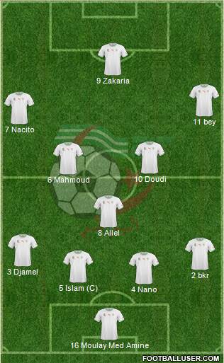 Algeria Formation 2014