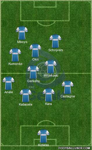 K Racing Club Genk Formation 2014