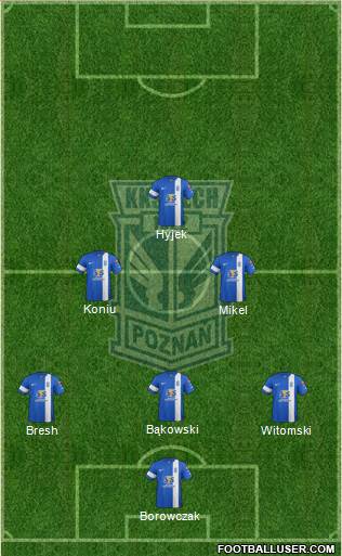 Lech Poznan Formation 2014