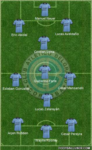 Belgrano de Córdoba Formation 2014