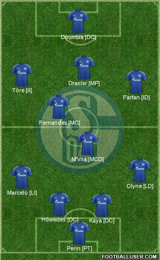 FC Schalke 04 Formation 2014