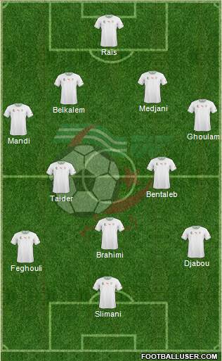 Algeria Formation 2014