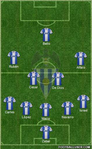 C.D. Alcoyano Formation 2014