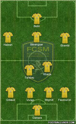 FC Sochaux-Montbéliard Formation 2014