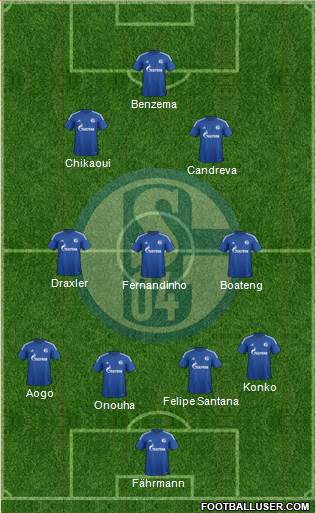 FC Schalke 04 Formation 2014