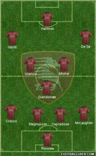 Salernitana Formation 2014