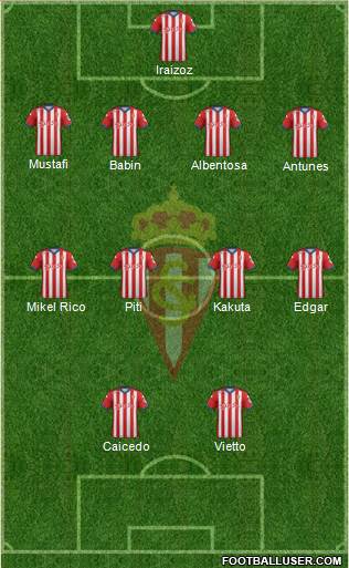 Real Sporting S.A.D. Formation 2014