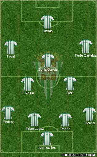 Córdoba C.F., S.A.D. Formation 2014