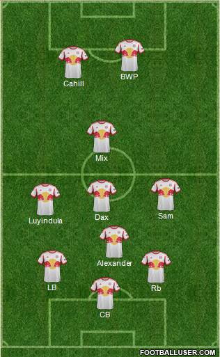 New York Red Bulls Formation 2014