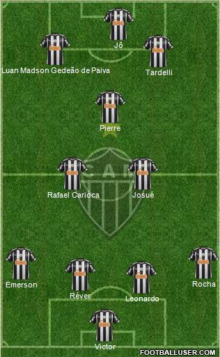 C Atlético Mineiro Formation 2014