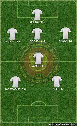 Espérance Sportive de Tunis Formation 2014