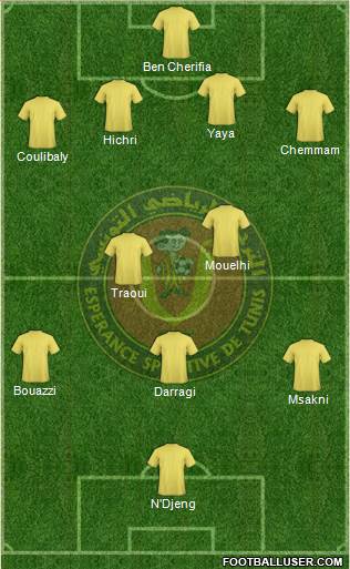 Espérance Sportive de Tunis Formation 2014